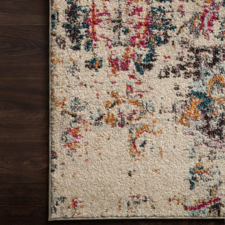 NADIA RUG: IVORY, MULTI