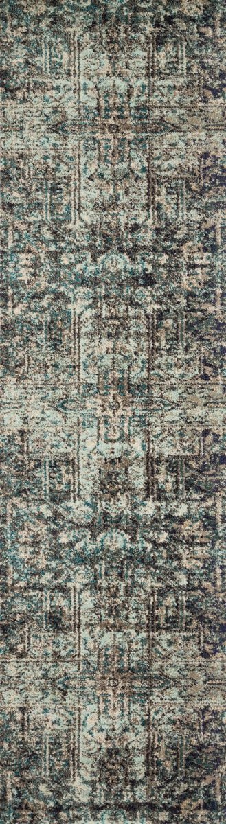 NAJMA RUG: SLATE BLUE, SMOKE