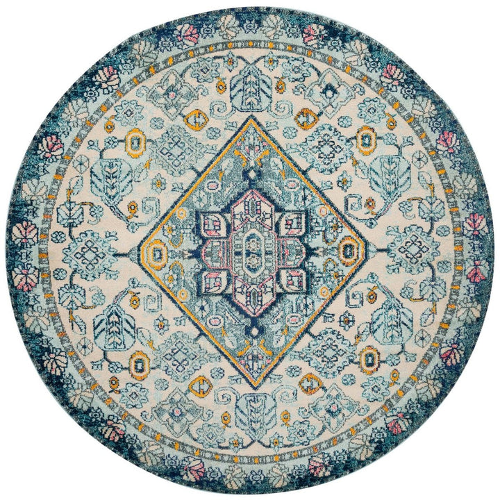 NATALYA RUG: AQUA, INDIGO