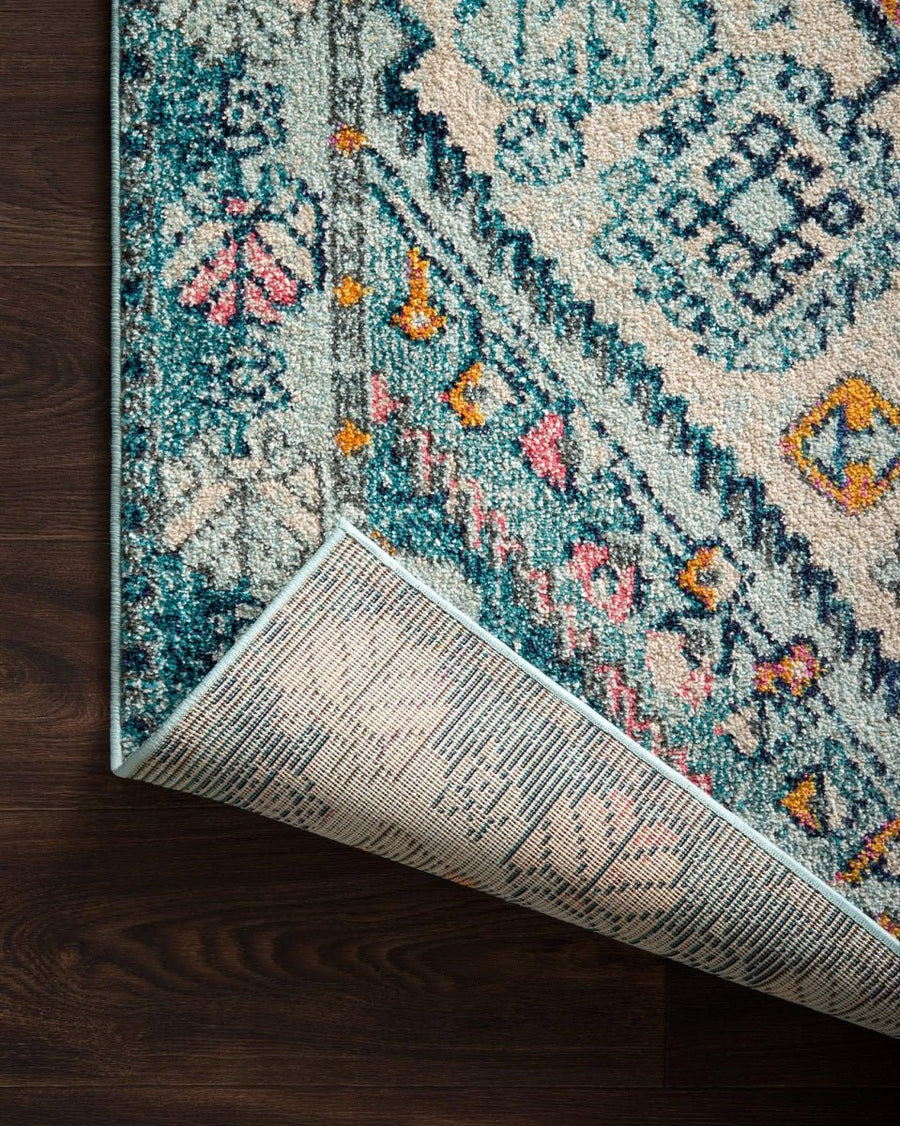 NATALYA RUG: AQUA, INDIGO