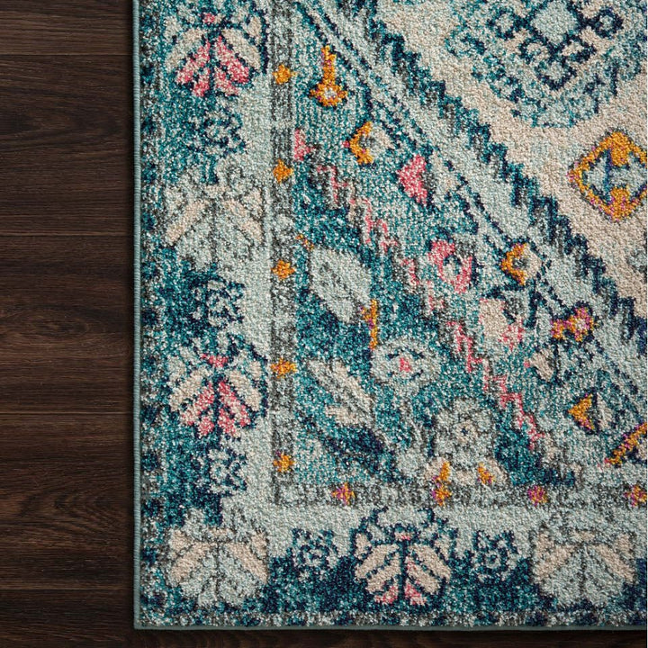 NATALYA RUG: AQUA, INDIGO
