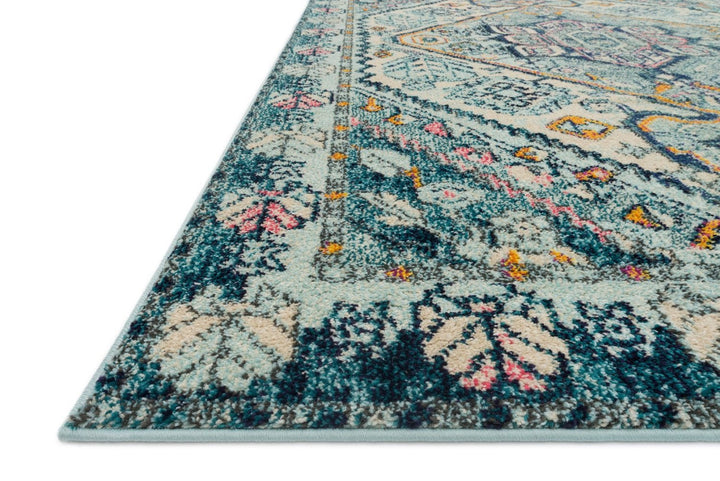 NATALYA RUG: AQUA, INDIGO