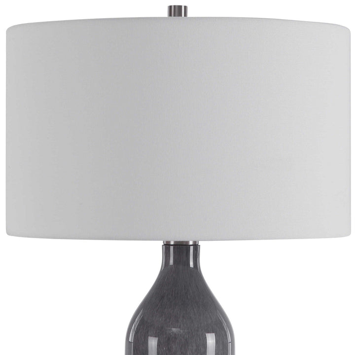 NATASHA GRAY + WHITE OMBRE TABLE LAMP