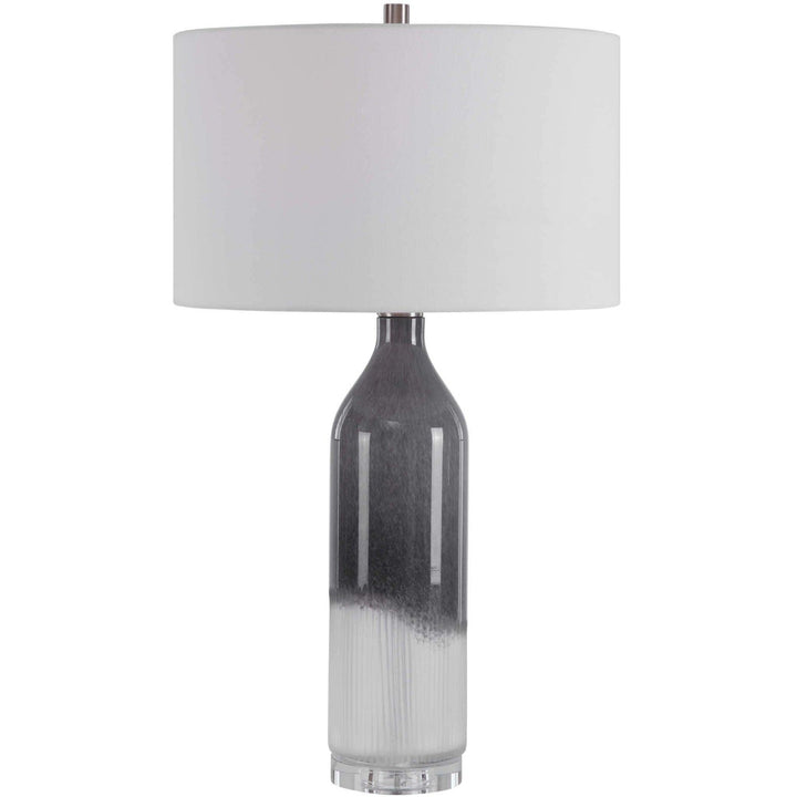 NATASHA GRAY + WHITE OMBRE TABLE LAMP
