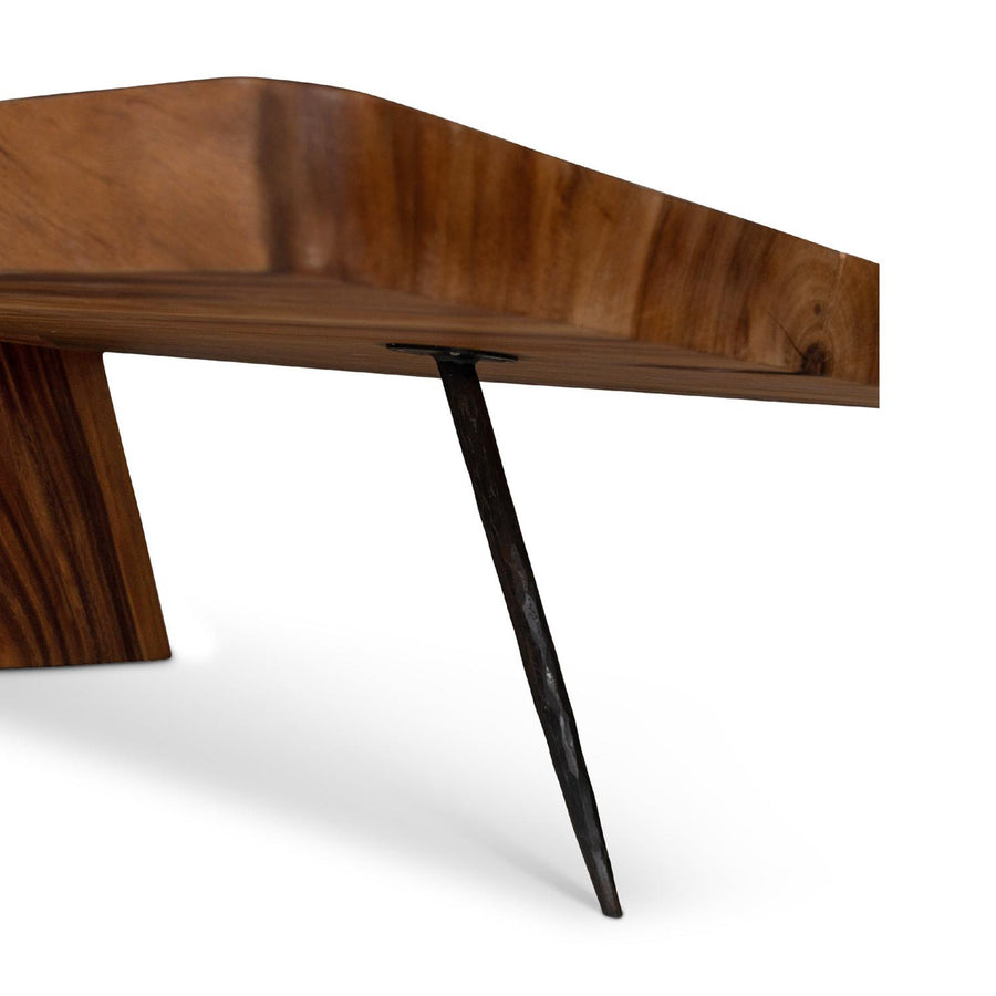 NATURALS SOLID CHAMCHA WOOD CHAKAN COFFEE TABLE