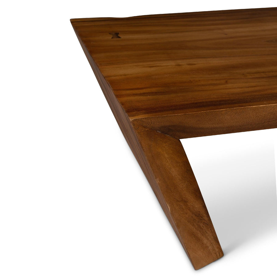 NATURALS SOLID CHAMCHA WOOD CHAKAN COFFEE TABLE