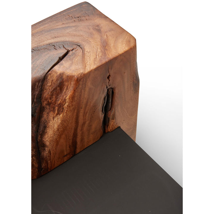 NATURALS SOLID CHAMCHA WOOD FORTIS CONSOLE TABLE