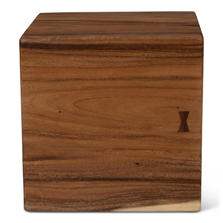 NATURALS SOLID CHAMCHA WOOD TAYIDA ACCENT STOOL