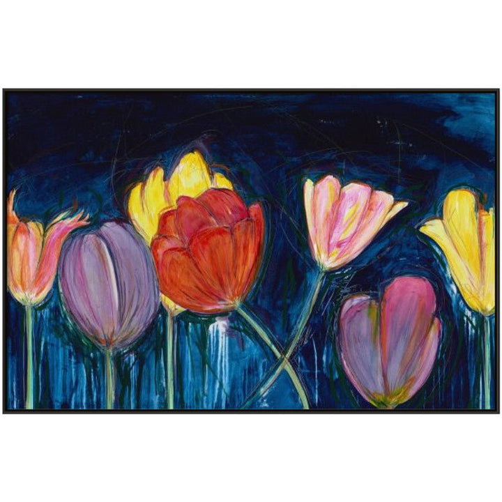 "NIGHT BLOOMERS" CANVAS ART