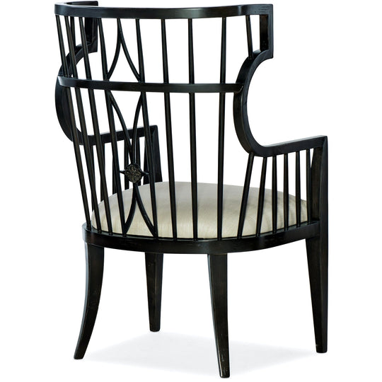 NOIR COUTURE HOST CHAIR