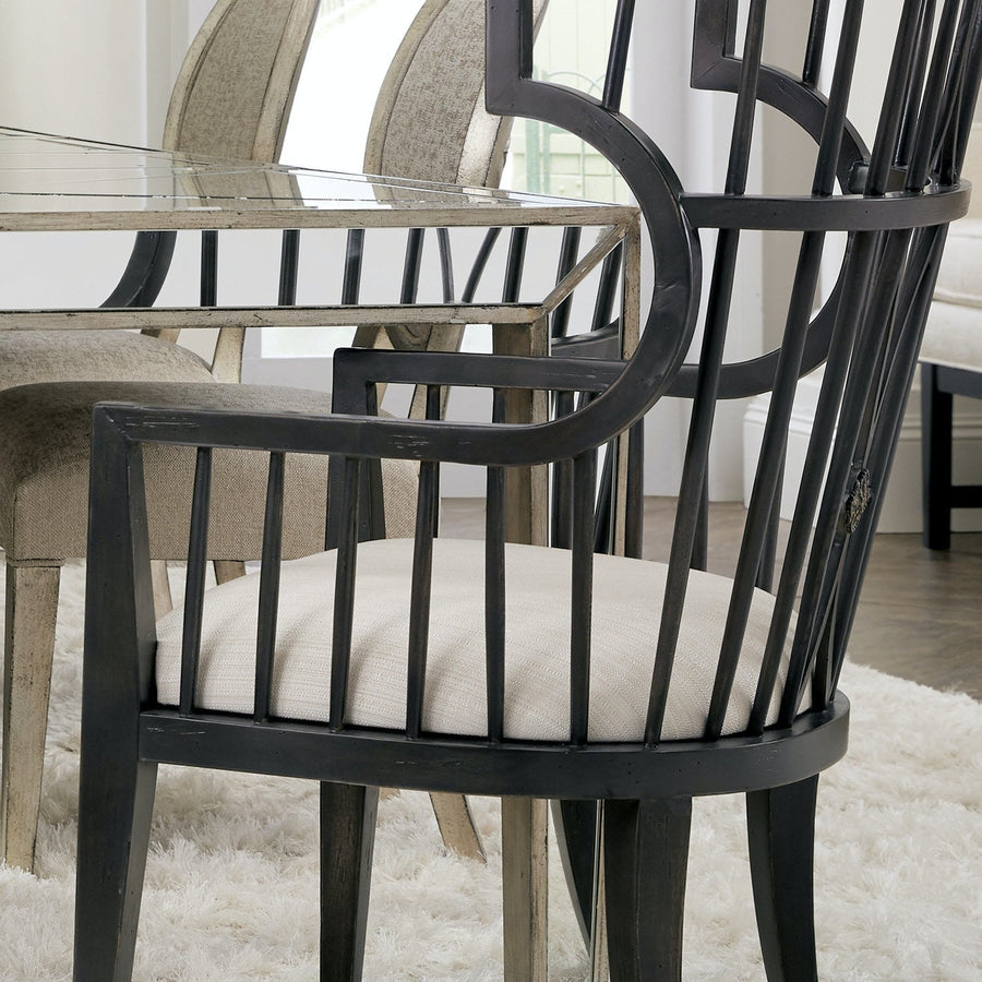 NOIR COUTURE HOST CHAIR