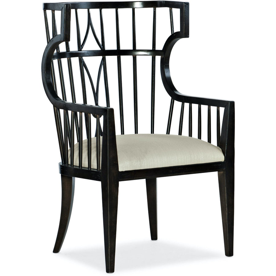 NOIR COUTURE HOST CHAIR
