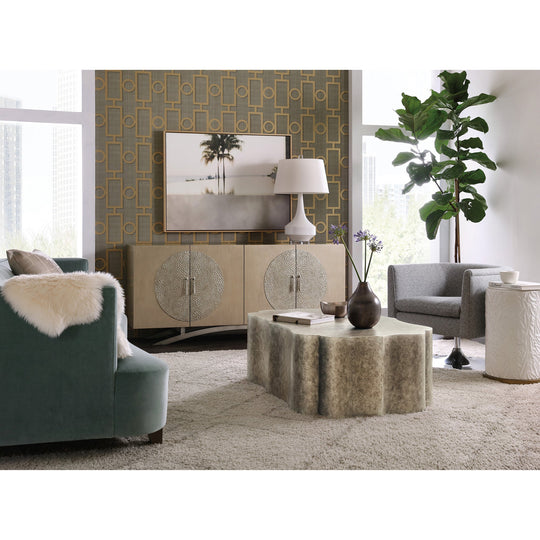 NOLITA FOUR DOOR ENTERTAINMENT GOLD CONSOLE