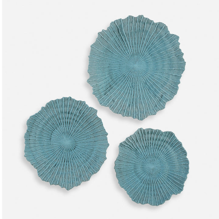 OCEAN GEMS BLUE WALL DECOR | SET OF 3