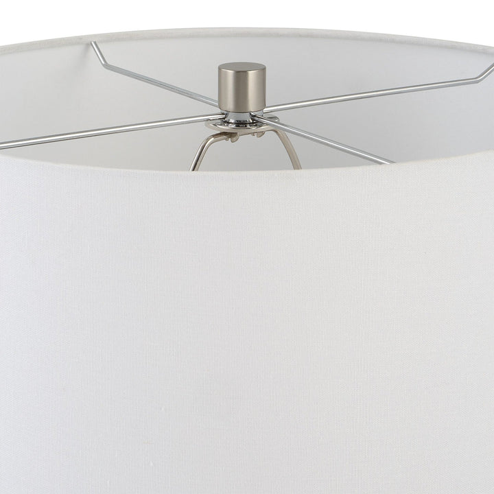 OCEAN MIST BUBBLE GLASS TABLE LAMP