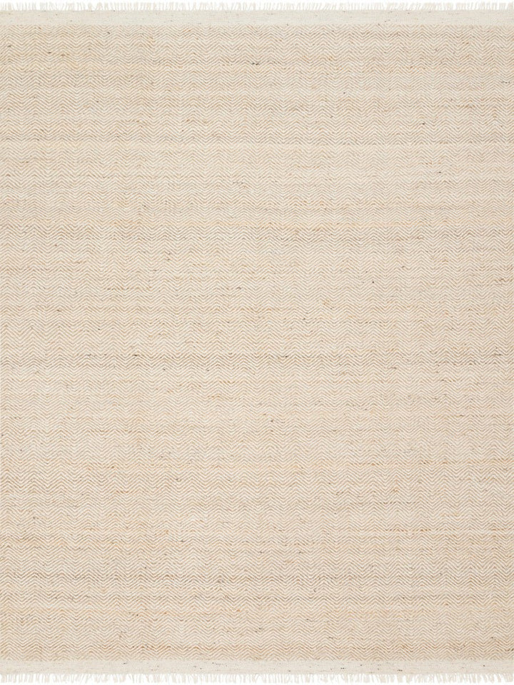 OMEN WOOL + JUTE RUG: IVORY, NATURAL