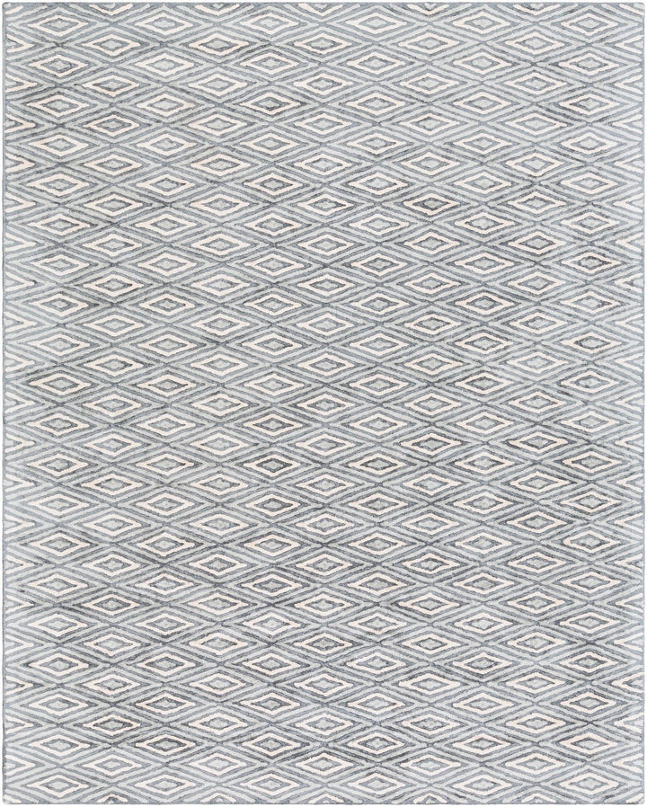 OREN RUG: CHARCOAL, LIGHT GREY