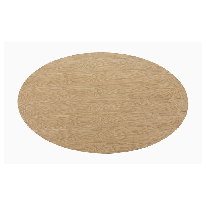 OTAGO OVAL DINING TABLE: OAK