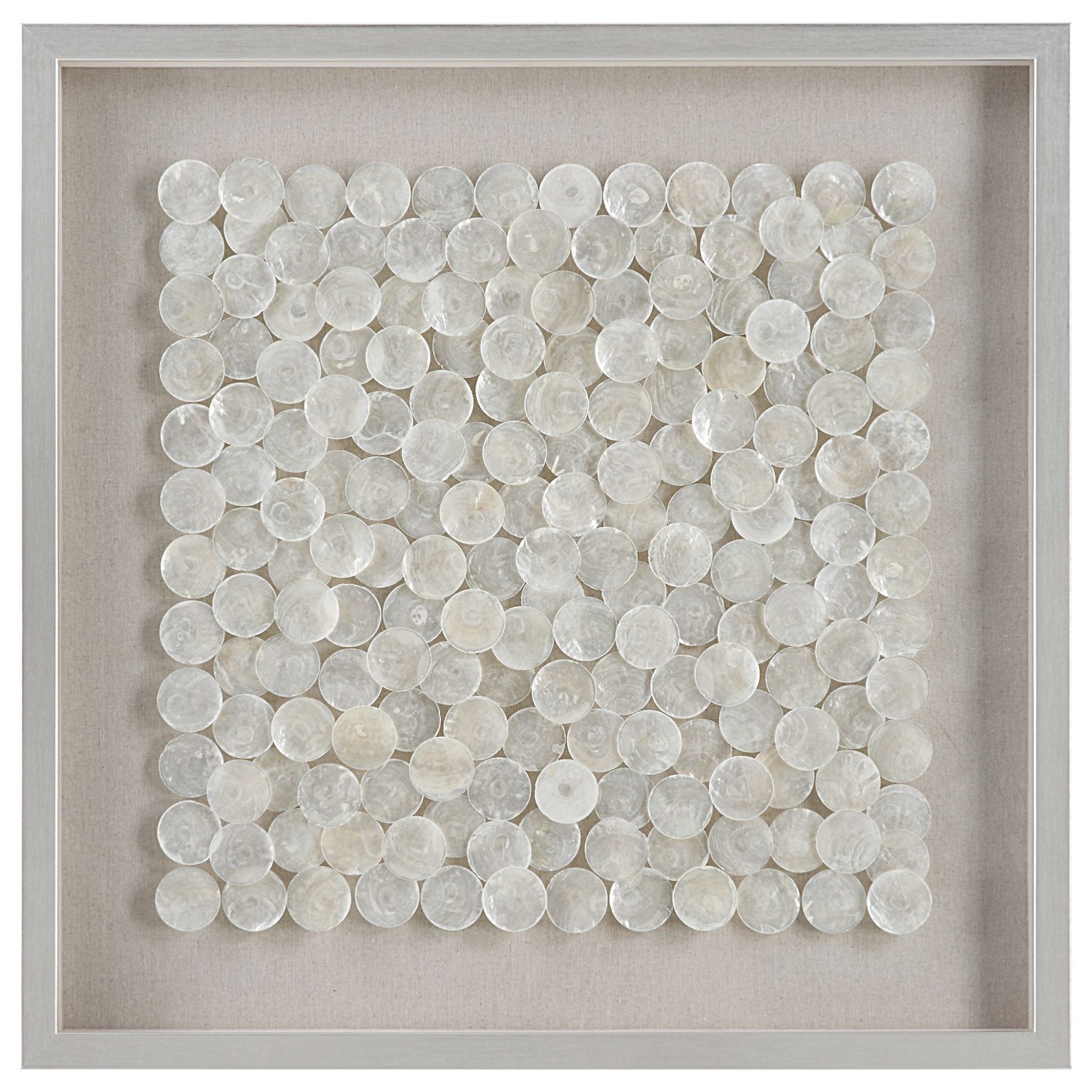 OYSTER CAPIZ SHELL SHADOW BOX WALL ART – ShopDesignTap