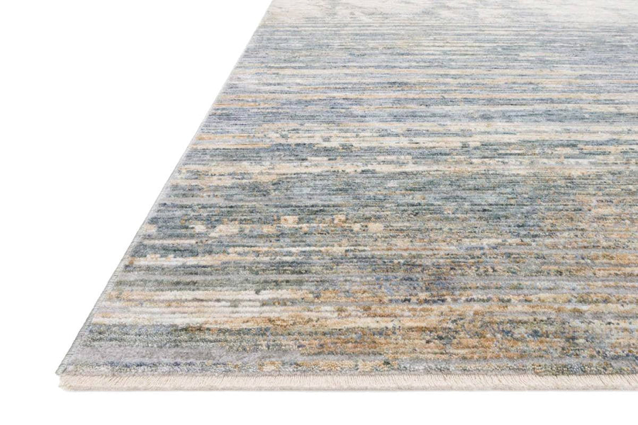 PANDORA 06 RUG: IVORY, BLUE