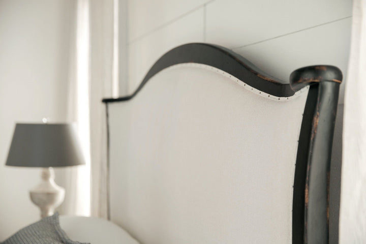 PARISIAN VINTAGE BED: ANTIQUE BLACK