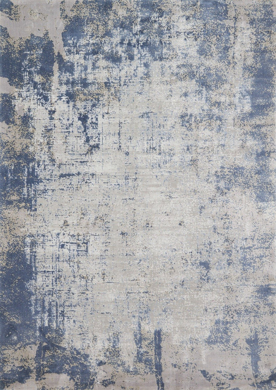 PATINA 01 RUG: DENIM, GREY