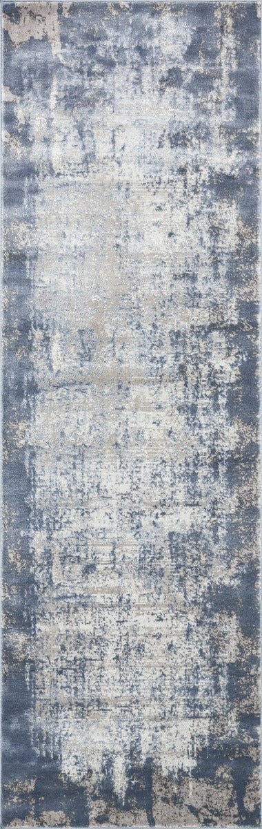 PATINA 01 RUG: DENIM, GREY