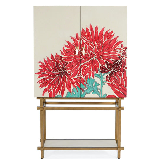 PATRICIA FLORAL BAR CABINET