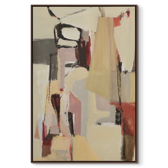 "PEACHES" FRAMED CANVAS ART