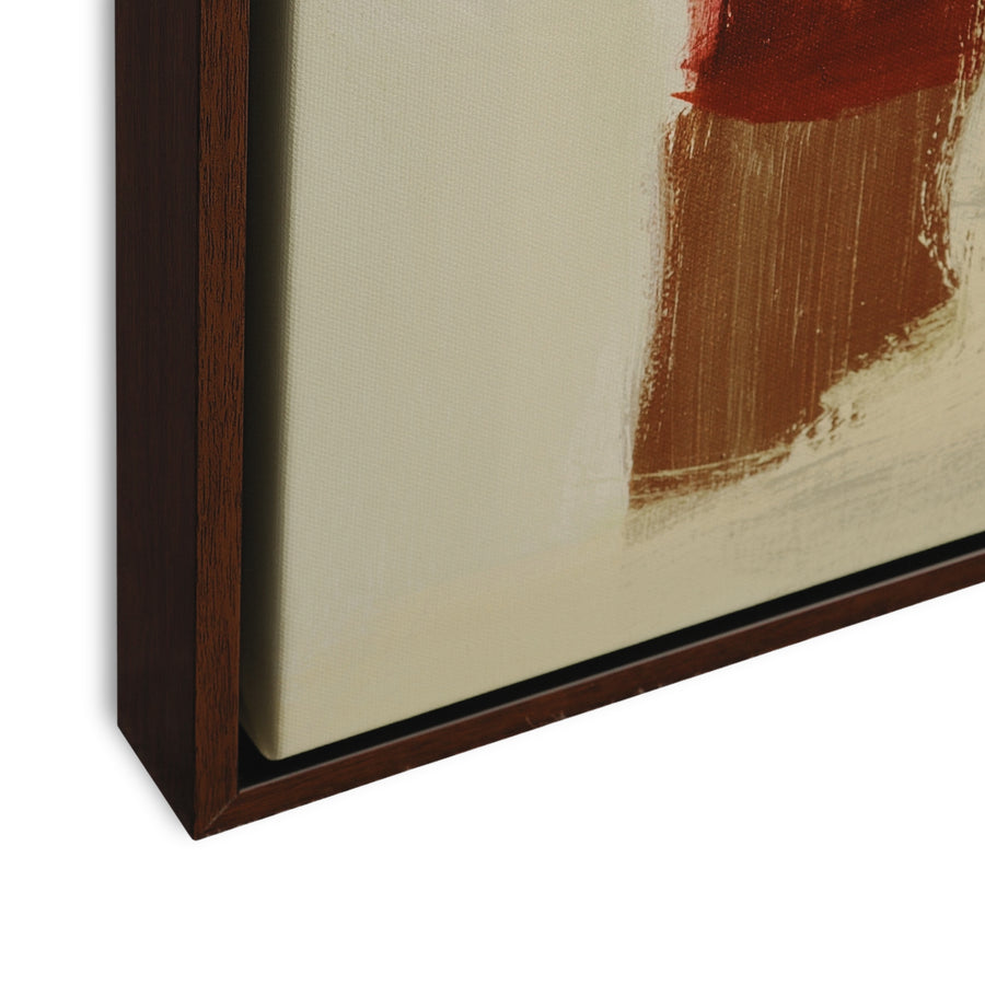 "PEACHES" FRAMED CANVAS ART