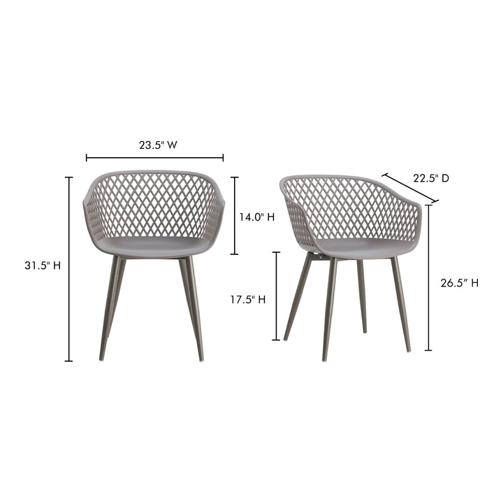 PIAZZA OUTDOOR DINING CHAIR | SET OF 2