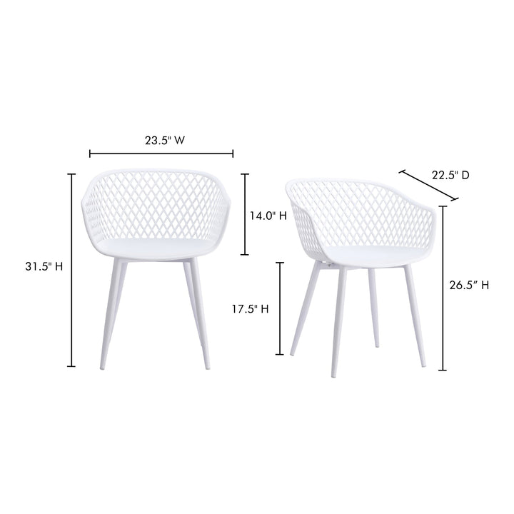 PIAZZA OUTDOOR DINING CHAIR | SET OF 2