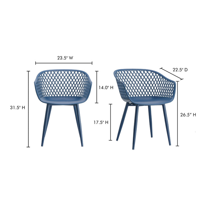 PIAZZA OUTDOOR DINING CHAIR | SET OF 2