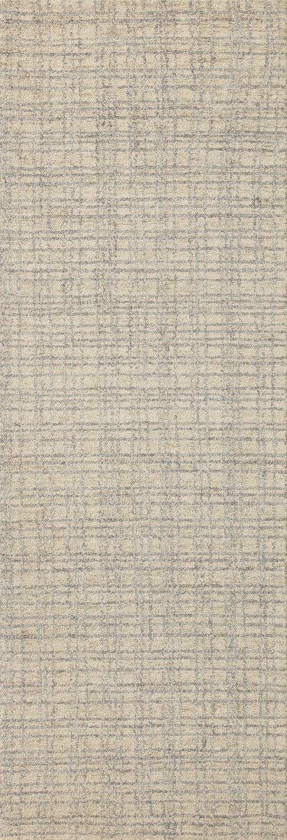 POLLY HAND - TUFTED WOOL + JUTE RUG: ANTIQUE SILVER - MIST