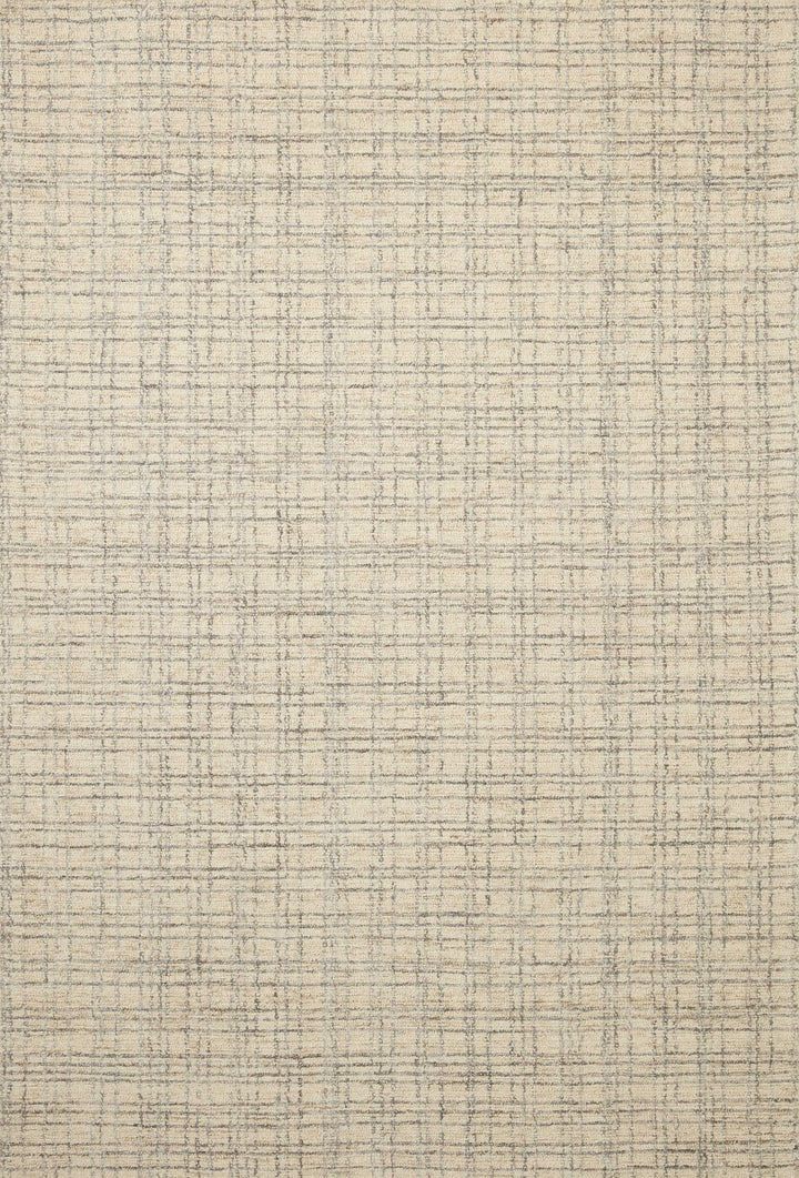 POLLY HAND - TUFTED WOOL + JUTE RUG: ANTIQUE SILVER - MIST
