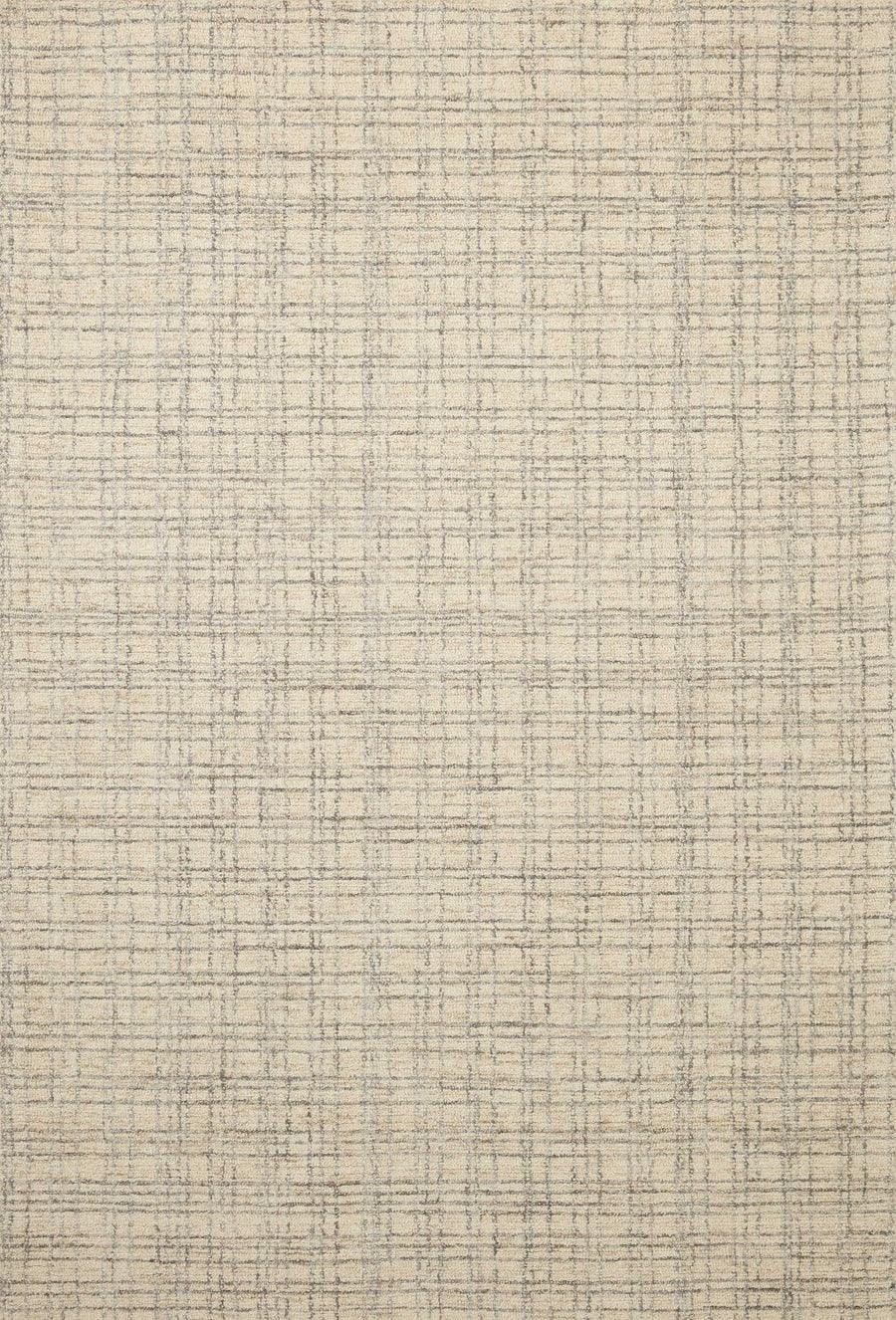 POLLY HAND - TUFTED WOOL + JUTE RUG: ANTIQUE SILVER - MIST