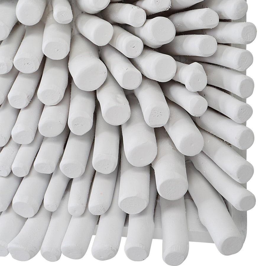 PORTSIDE WOOD WALL TILE: MATTE WHITE