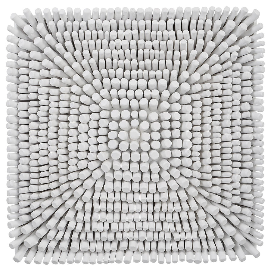 PORTSIDE WOOD WALL TILE: MATTE WHITE