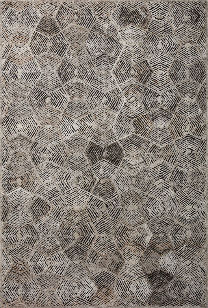 PRESCOTT POLYESTER, WOOL + VISCOSE RUG: FAWN