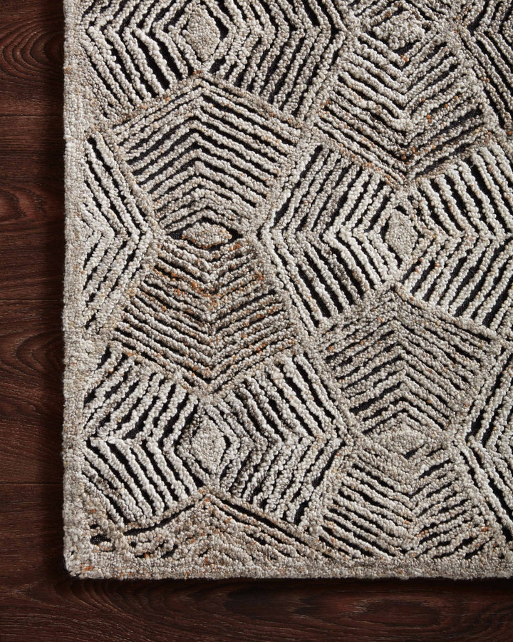 PRESCOTT POLYESTER, WOOL + VISCOSE RUG: FAWN