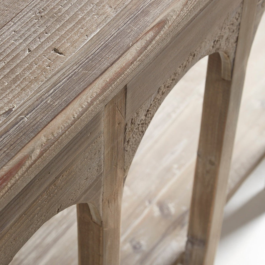 PROVENCIA WEATHERED PINE CONSOLE TABLE