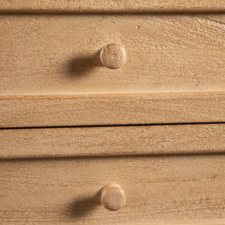 RAJA THREE DRAWER NIGHTSTAND