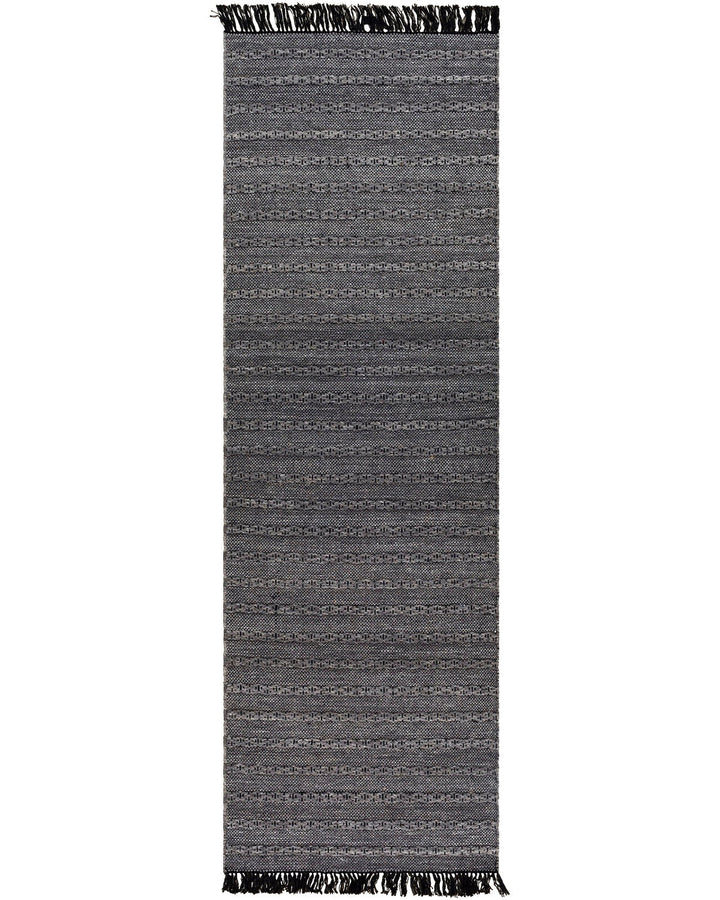 RAMEY INDOOR - OUTDOOR RUG: GREY, BLACK
