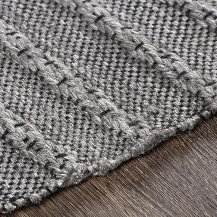 RAMEY INDOOR - OUTDOOR RUG: GREY, BLACK