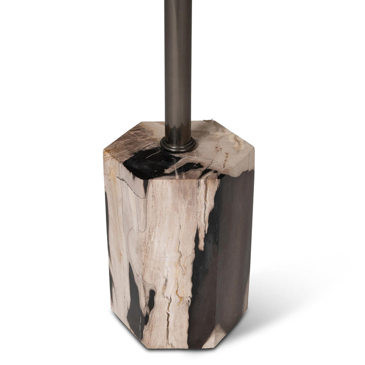 RELIQUE DINAH PETRIFIED WOOD DRINK TABLE