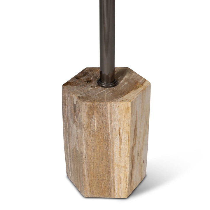 RELIQUE DINAH PETRIFIED WOOD DRINK TABLE