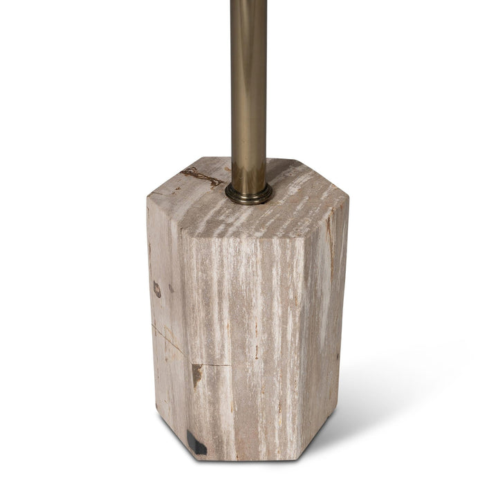 RELIQUE DINAH PETRIFIED WOOD DRINK TABLE