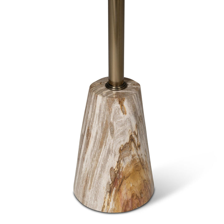 RELIQUE JAEL PETRIFIED WOOD DRINK TABLE