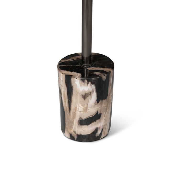 RELIQUE TABITHA PETRIFIED WOOD DRINK TABLE