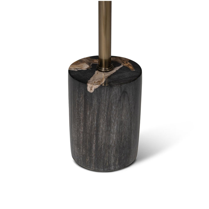 RELIQUE TABITHA PETRIFIED WOOD DRINK TABLE